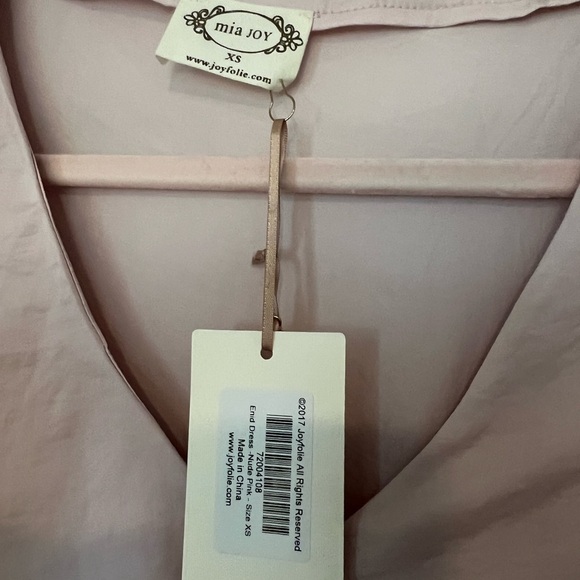 Joyfolie Maxi Blush Maxi Dress xs - Picture 2 of 3